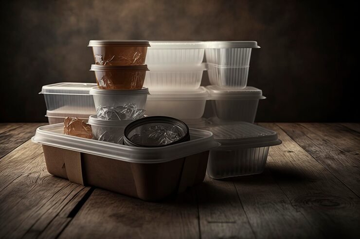 500 ml Container Side View